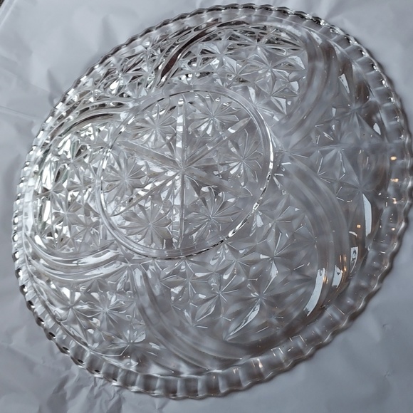 Vintage Federal Glass Platter - Picture 2 of 2